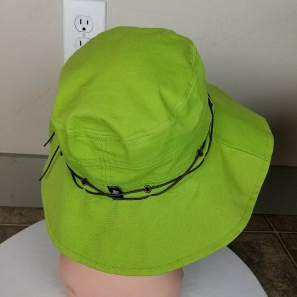 PETER GRIMM Green Floral Bucket Hat Cap (guessing it's size Small) - Picture 4 of 8